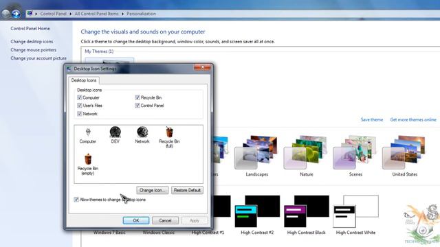 The Elder Scrolls V SKYRIM V1.1 Windows 7 Theme 2014