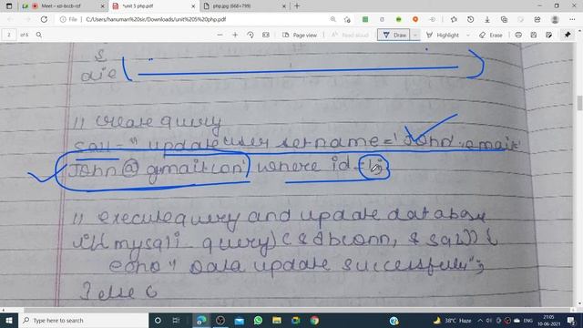 Entering And Updating Data In Php||executing Multiple Query In Php||multiple Statements In Mysql|sq