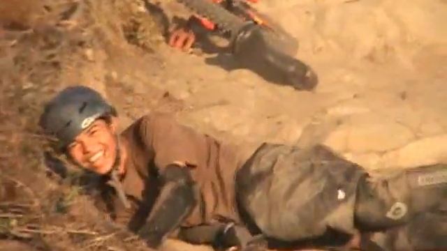 Mountain Unicycling At 