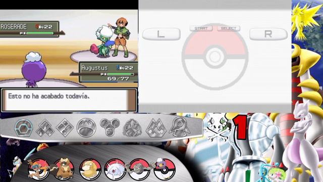 POKEMON PLATINO NUZLOCKE Cap.8 como derrotar a gardenia y conseguir la MO1 Corte