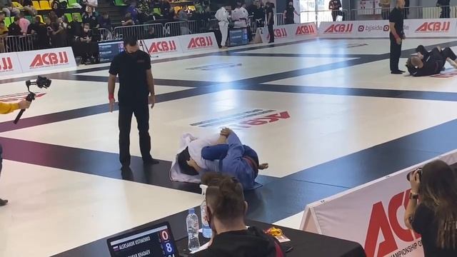 Супер-схватка черный пояс БЖЖ - Абубакар Хадаев на ACBJJ GI