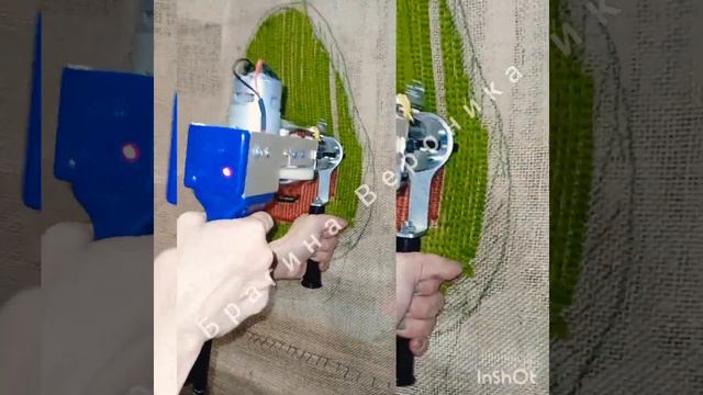 Ковер своими руками.Тафтинг#ковер#тафтинг