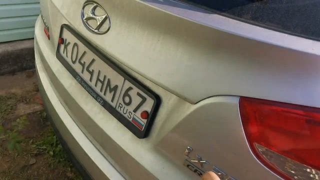Шумоизоляция задней части Hyundai Ix35 материалами Шумоff.