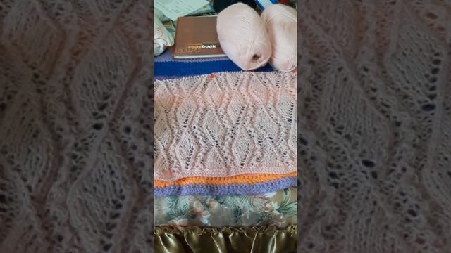 Варежки шерстяные спицами,мои покупки,начала вязать палантин ,.....