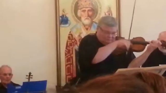 Sergei Stadler Performs Vivaldi's Four Seasons At Saint Nicholas Monastery, Jaffa