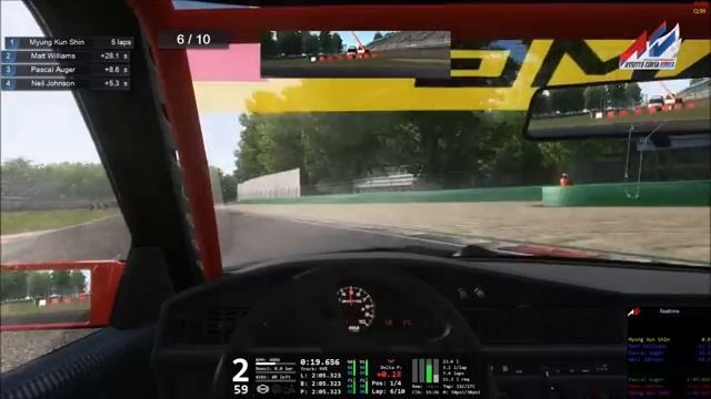 Assetto Corsa SRS (Mercedes 190 EVO2 @ Monza) 16.05.28