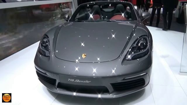 2017 - Porsche 718 Boxster Exterior And Interior - Geneva Motor Show 2016