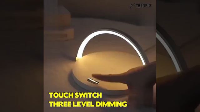 Qi Wireless Fast Charger Table Lamp