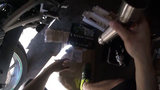 Chinese Exhaust On A NC 750 X 2017