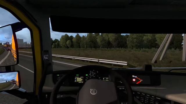 Euro Truck Simulator 2. Рейс Краснослободск-Энгельс.