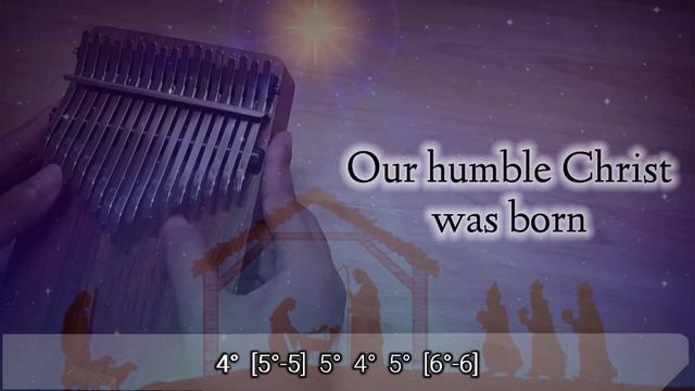 GO, TELL IT ON THE MOUNTAIN | KALIMBA COVER | With Tabs