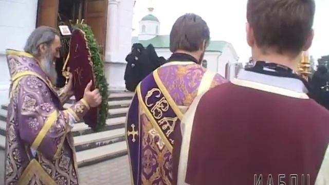 Полоцк: Спасо-Евфросиниевский монастырь Литургия 27 09 2008