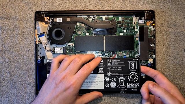 Lenovo IdeaPad 530s-14IKB / 530s-14ARR Disassembly / Battery Replacement. How To Replace The Batter