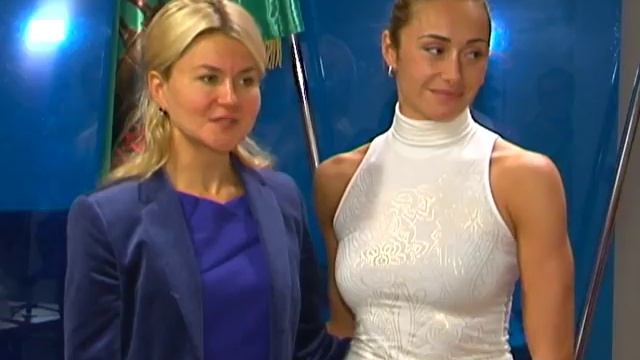 Юлия Светличная встретилась со сборной командой Украины по синхронному плаванию