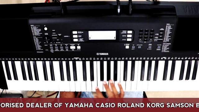 YAMAHA PSR E-373 IN-DEPTH REVIEW ALL TONES INDIAN AND WESTERN  MAIN STYLES DEMO  V ROCK AND POP