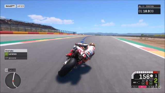 MotoGP 19 - MotorLand Aragon (AragonGP) - Gameplay (PC HD) [1080p60FPS]