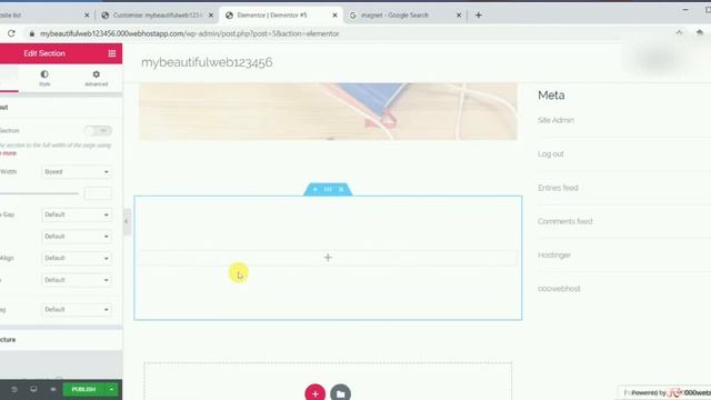 WordPress Free Hosting By 000webhost . 000webhost.com Install Elemetor On WordPress Free In Hindi
