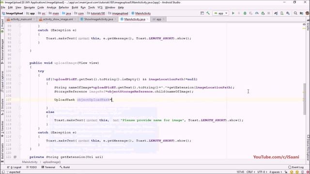 4- Upload And Retrieve Image With Firebase In Android Studio | Upload Image To Firebase Storage