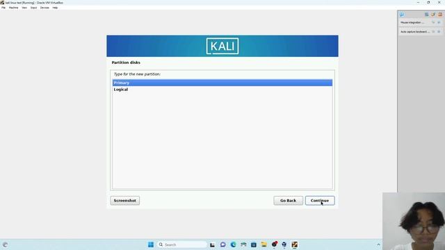INSTALL KALILINUX | VIRTUALBOX