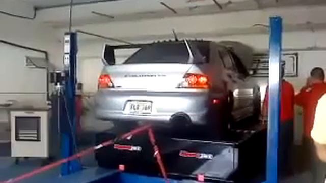 Mitsubishi Lancer Evolution,  Dyno Crash