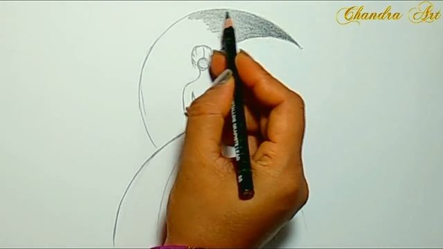 Pencil Drawing A Beautiful Picture Step By Step