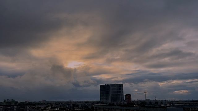 Новосибирск закат 12.08.2023г