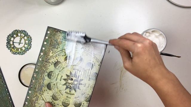 Decoupage & Mixed Media Notebook Covers For Finnabair