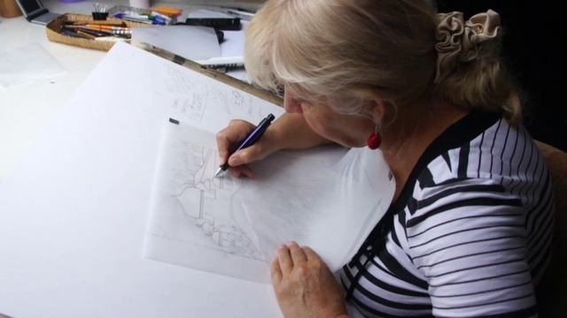 Школа офорта Людмилы Юга_Идея, материал, рисунок