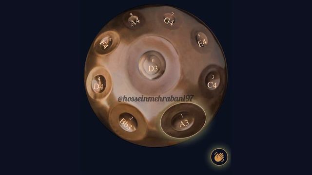 Harry Potter;handpan Tutorial|آموزش هنگدرام