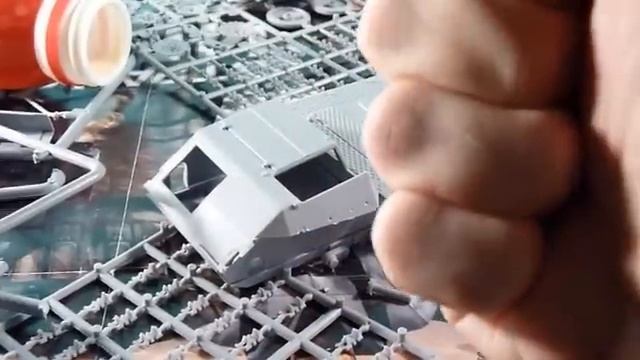 Сборка модели САУ Waffentrager Pak 43/3  ARK 1/35