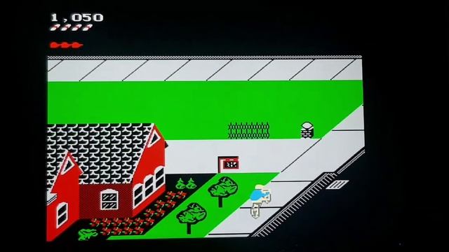 Dendy!Назад в 90е!Paperboy NES 8bit.