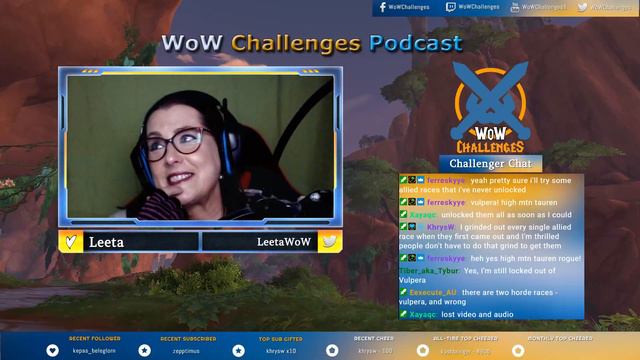 WoW Challenges Podcast - Ep.337 - Change Is On The Way
