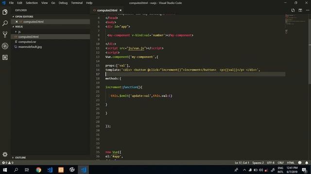vue js two data binding component 22