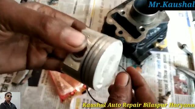 Bajaj Paltina 100 Comfortec Piston Ring Fitting