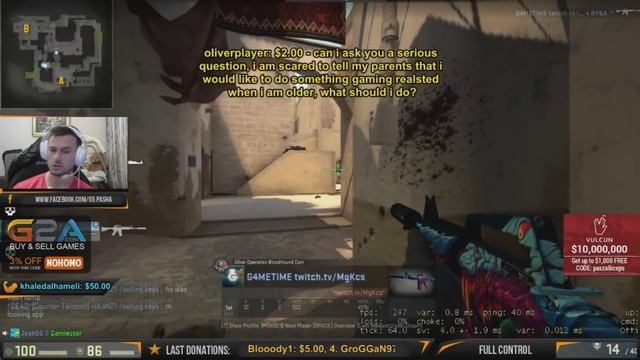 Pasha Teaching Life's Most Important Lesson.