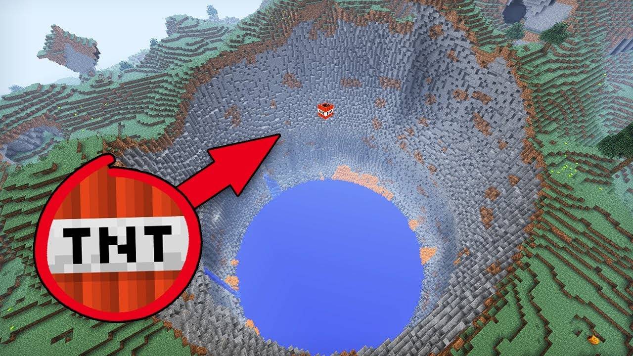 ВЗРЫВАЮ ТНТ В МАЙНКРАФТ Я УМЕР В КРЕАТИВЕ!