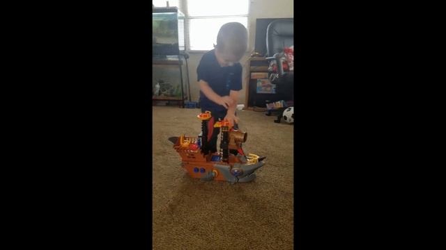 Fisher-Price Imaginext Shark Bite Pirate Ship Playset Review