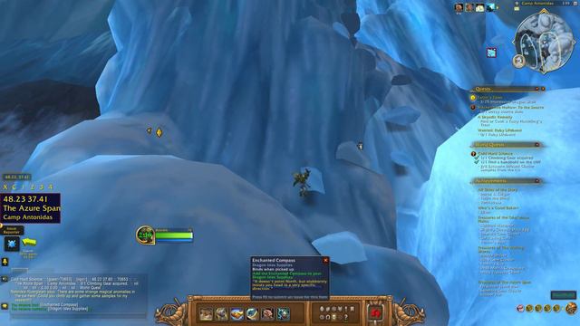 Cold Hard Science WoW Quest