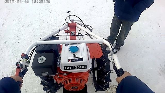 Брайт 135 Разворот руля 