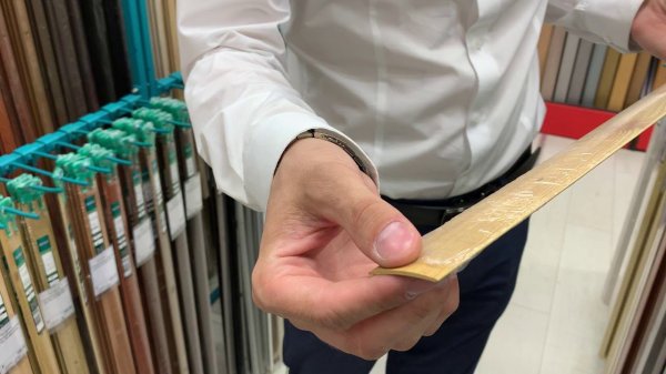 Порог одноуровневый ПС 03.900.01л Серебро