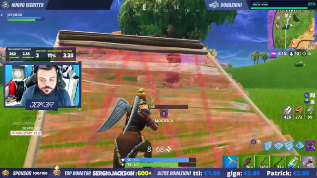 SABATO SERA INSIEME - LIVE FORTNITE 🔴