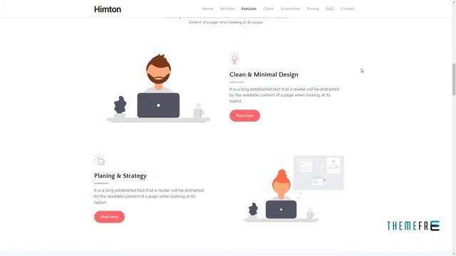 Himton - Responsive Bootstrap 4 Landing Page Template        Bobby Sh