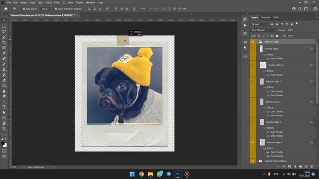 How To Create A Polaroid Photo Effect - Photoshop Tutorial
