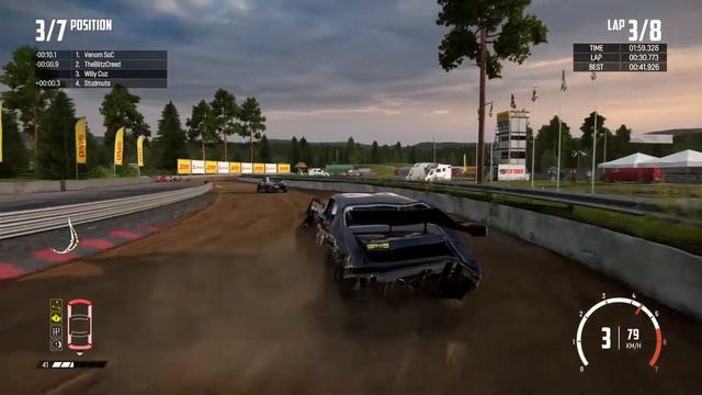 THE BEST DRIVING GAME IN MY OPINION... - Wreckfest - Demolition Derby With The Boys!