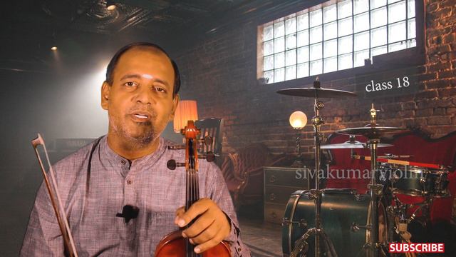 Violin Class 18-finger Exercise Section 2 Sivakumarviolin