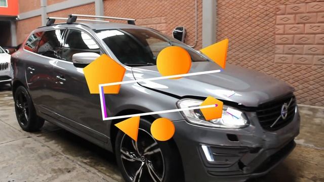 DISAUTO | 2017 VOLVO XC60 RDESIGN TURBO5 CAMINANDO PERFECTAMENTE BOLSAS OK GPS PIEL RINES HERMOSA.
