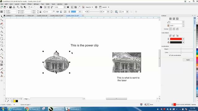 Corel Draw Tips & Tricks PowerClip Not Cutting