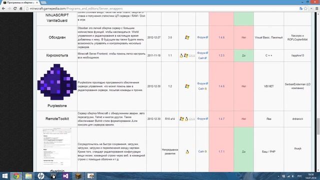 BukkitGUI Графический интерфейс для вашего сервера Minecraft