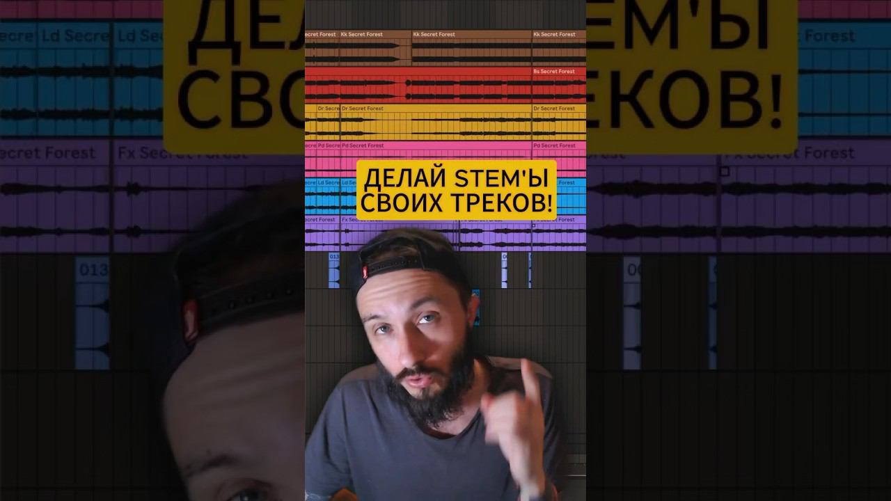 Попробуй поработать со Stem своего же трека