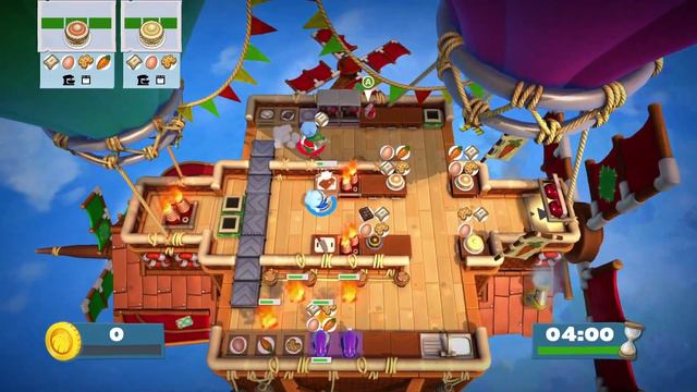 OVERCOOKED 2 | XBOX GAMES | Level 6-1  | Baking Cakes |